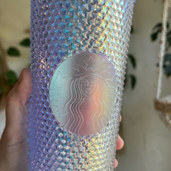 Starbucks 2018 Rainbow Iridescent Studded Unicorn Cold Cup Tumbler 24oz 🌈✨ - Picture 2 of 7